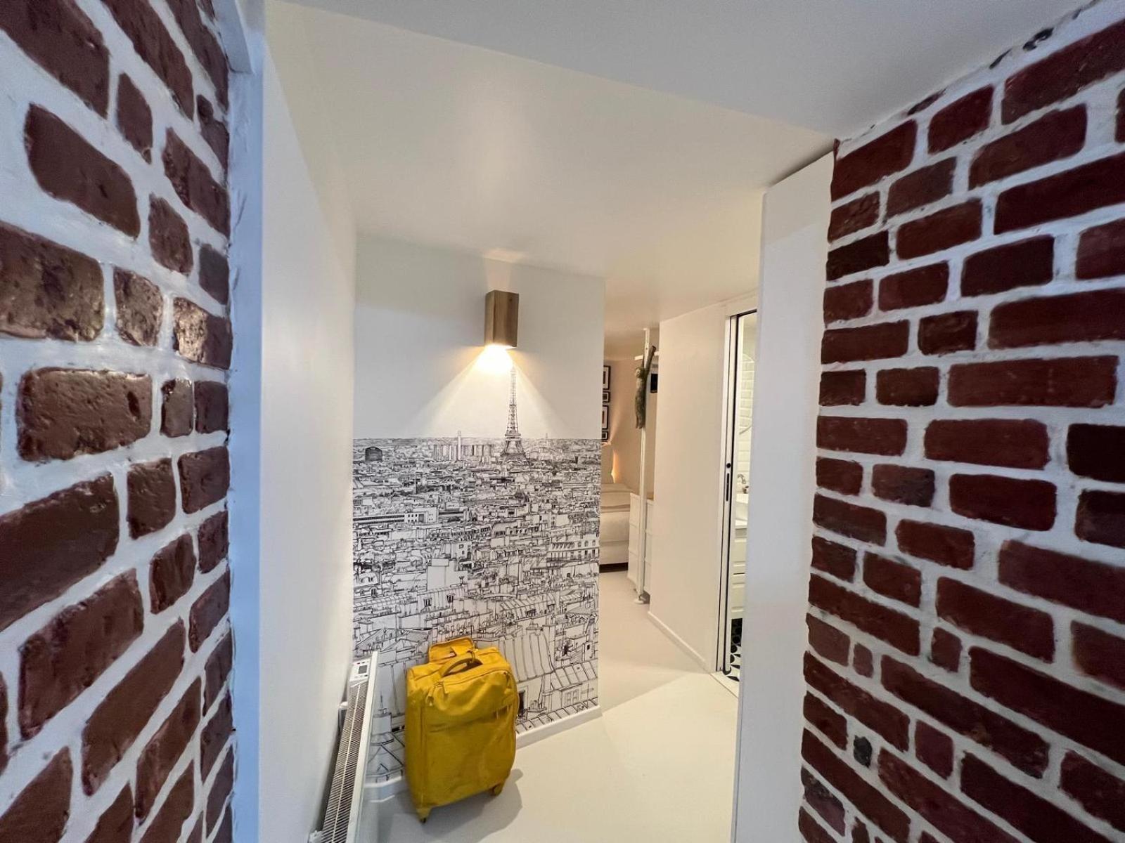 Appartement Design Quartier Montmartre-Sacre-Coeur! Paris Xviiie Exteriér fotografie