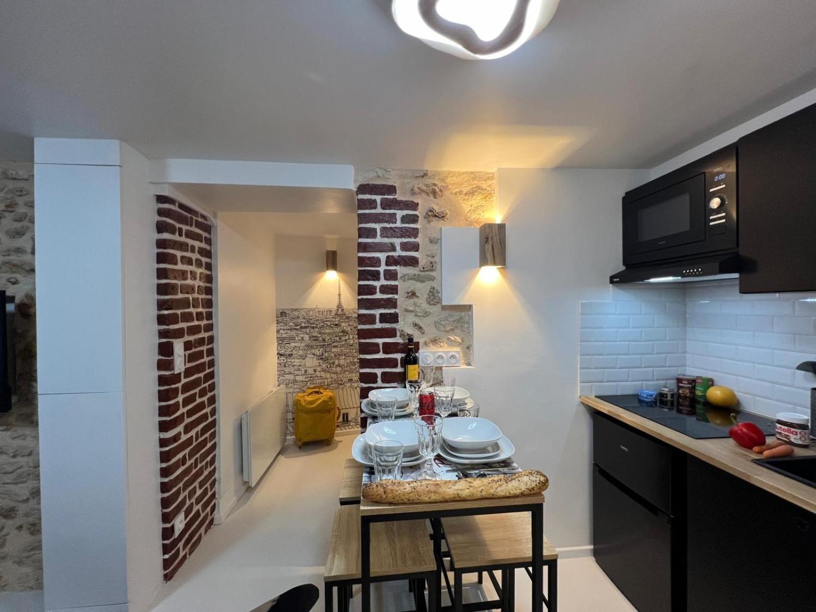 Appartement Design Quartier Montmartre-Sacre-Coeur! Paris Xviiie Exteriér fotografie