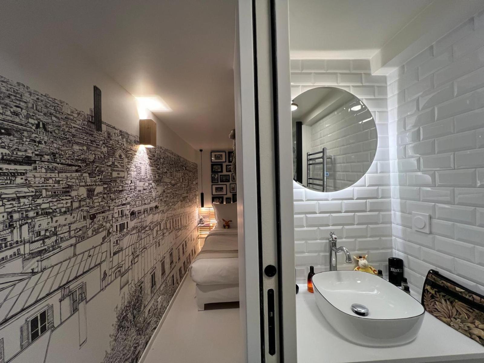 Appartement Design Quartier Montmartre-Sacre-Coeur! Paris Xviiie Exteriér fotografie